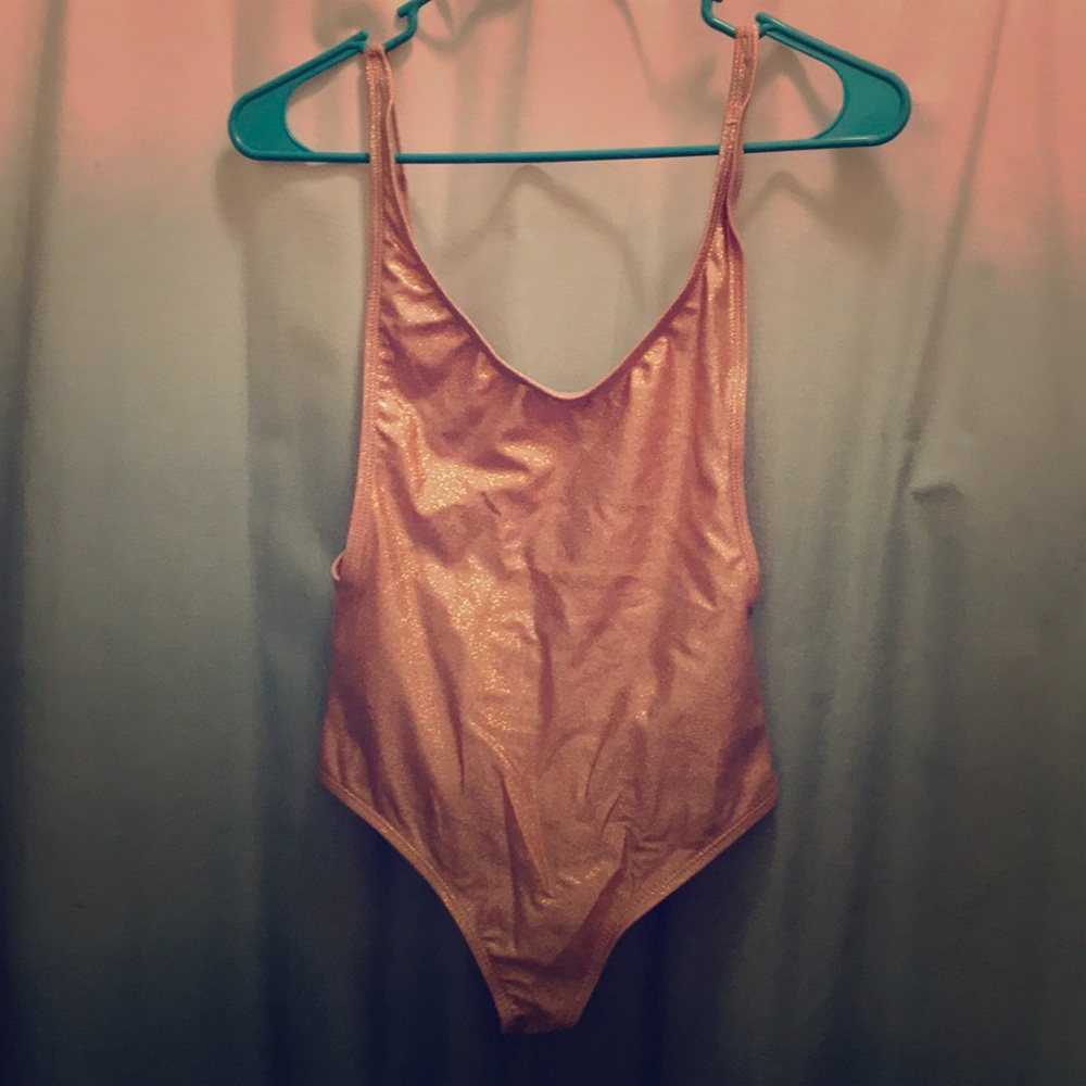 Rose Gold Sparkle One Piece.